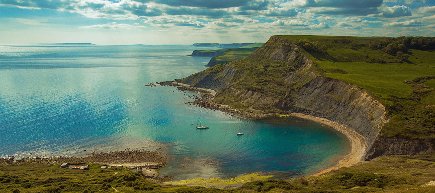 Dorset coastal scene